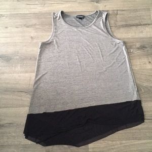 In Studio Tank with black mesh
